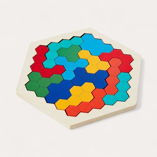 Puzzle Hexagonal Montessori