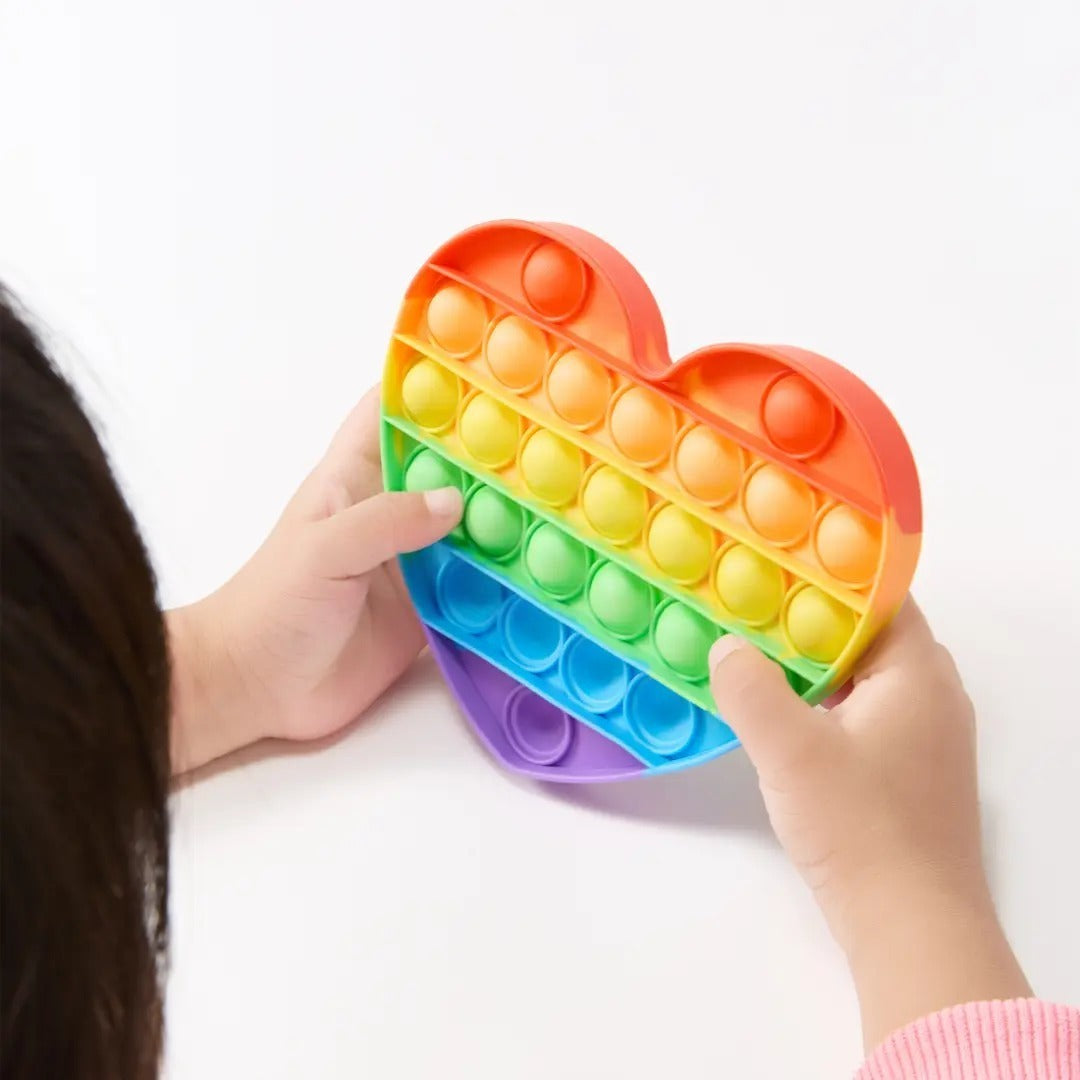 LOT DE 4 Pop it en silicone Montessori