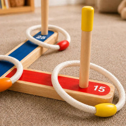 Défi de Lancer d'anneaux Montessori