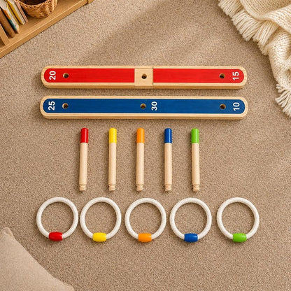 Défi de Lancer d'anneaux Montessori