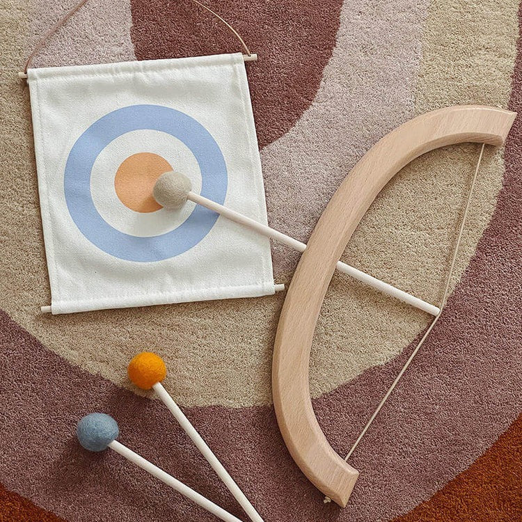 Kit d'arc et de flèches Montessori