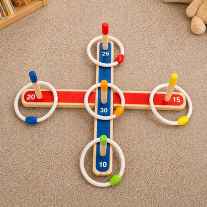 Défi de Lancer d'anneaux Montessori