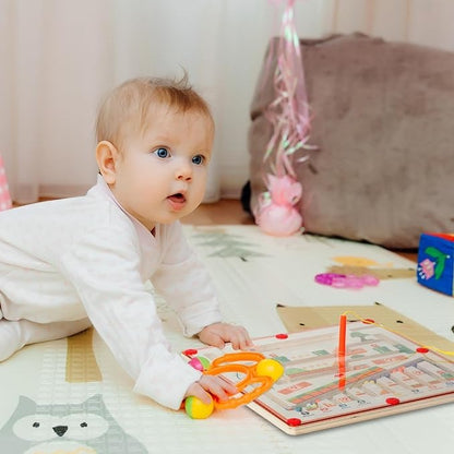 Labyrinthe de couleurs et de chiffres Montessori