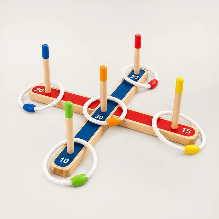 Défi de Lancer d'anneaux Montessori