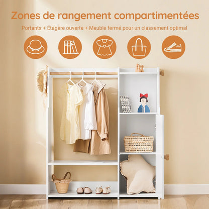 Armoire Vestiaire Montessori Enfant