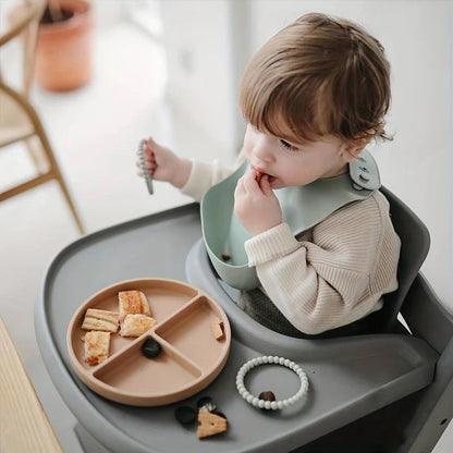 Ensemble de Vaisselle Montessori en Silicone pour bébé