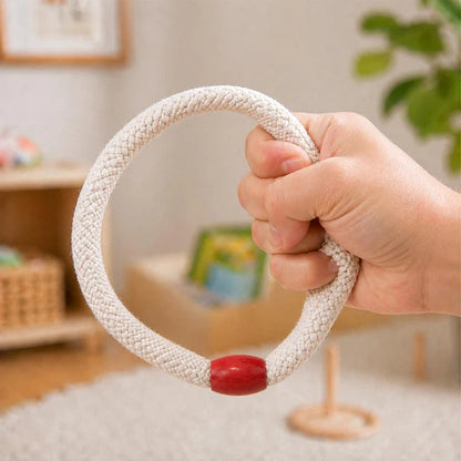 Défi de Lancer d'anneaux Montessori
