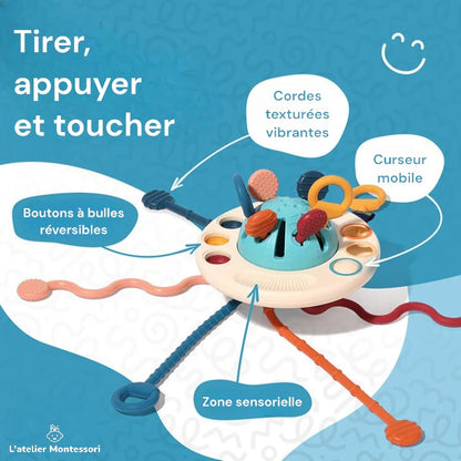 Jouet Sensoriel Montessori en Silicone