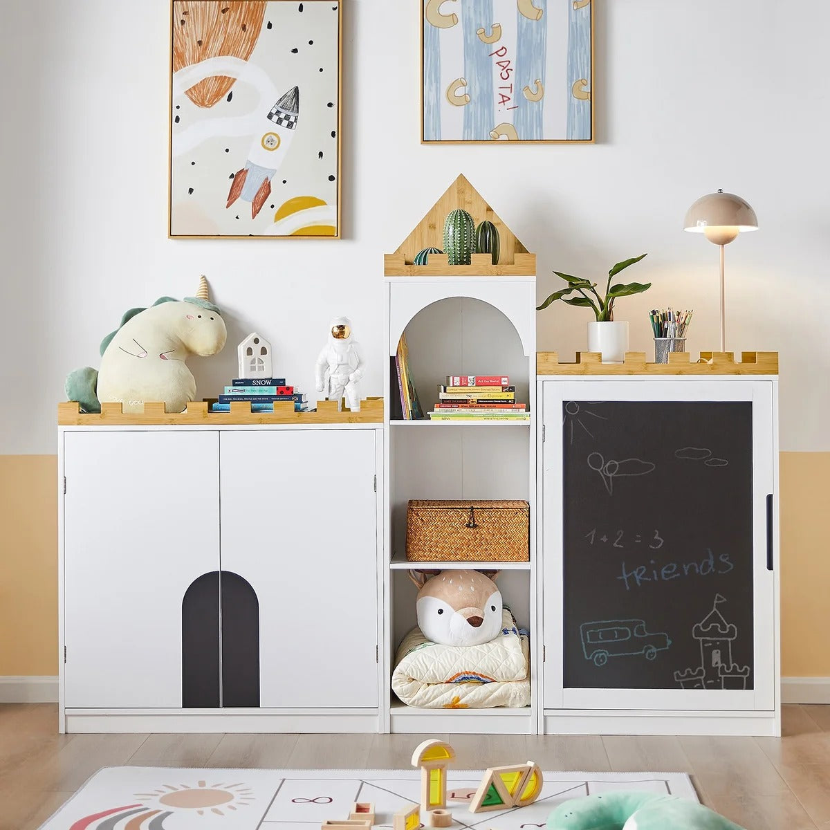 Tableau Créatif Montessori Château