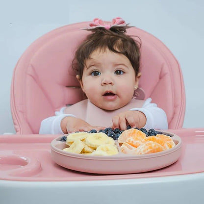 Ensemble de Vaisselle Montessori en Silicone pour bébé