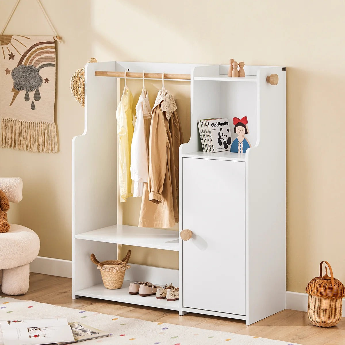 Armoire Vestiaire Montessori Enfant