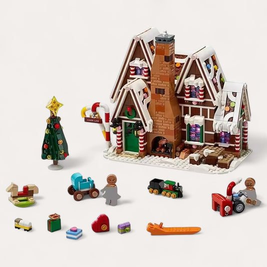 Maison Lego de Pain d'Épices Montessori