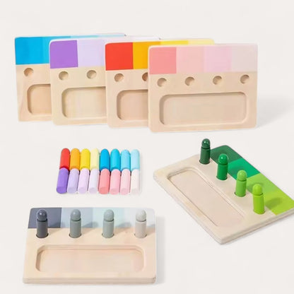 Jeu de Reconnaissance des Teintes Montessori