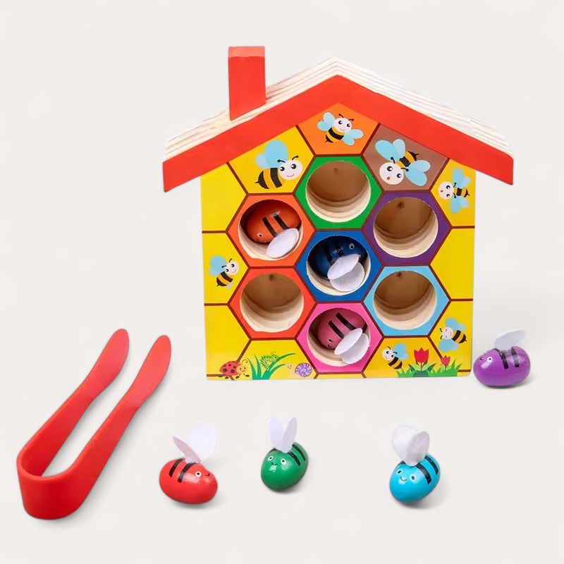 Boîte à abeilles Montessori