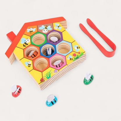 Boîte à abeilles Montessori
