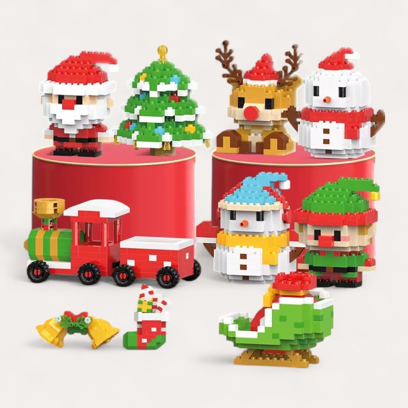 Lego Personnages de Noël Montessori