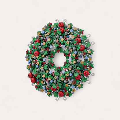 Jeux construction de Noël Montessori