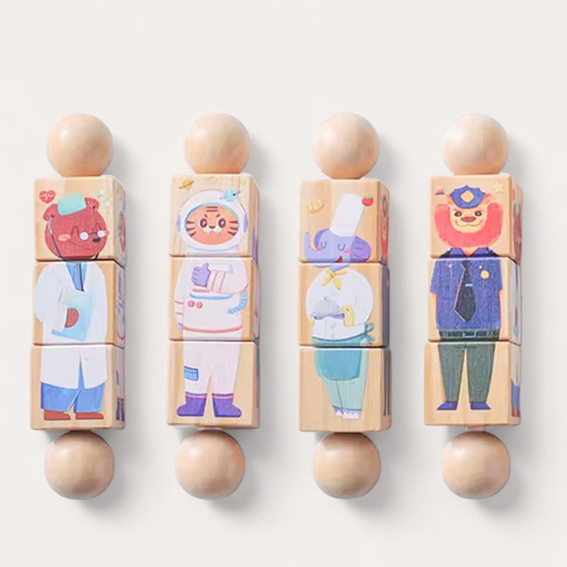 Jeu d'Assemblage Montessori