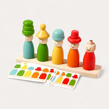 Jouet de tri Montessori