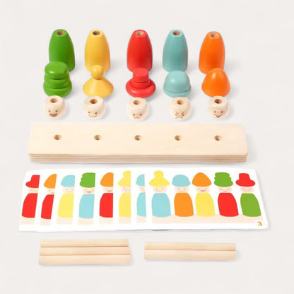 Jouet de tri Montessori