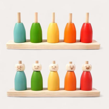 Jouet de tri Montessori