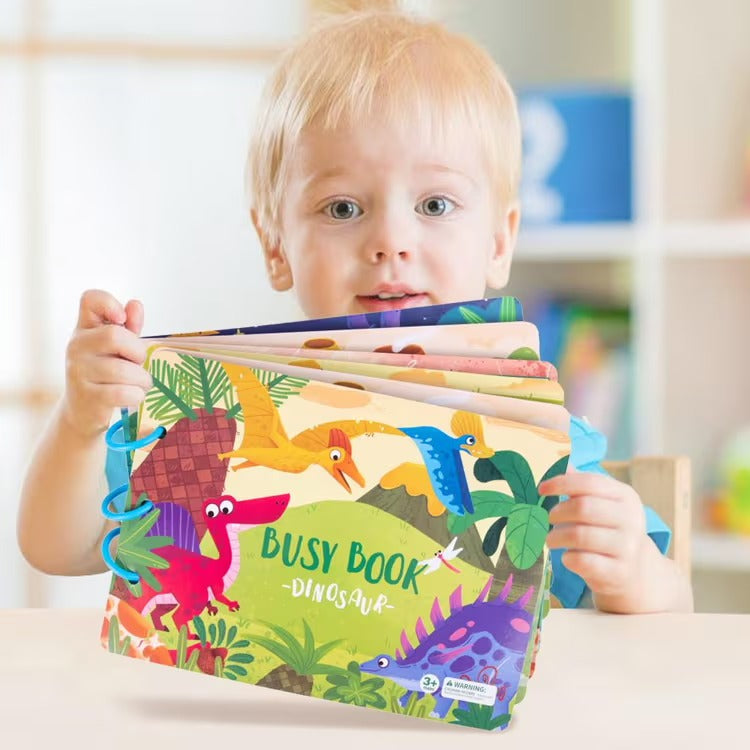 Livre d'activités autocollants Montessori