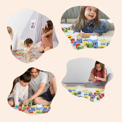 Puzzle Montessori d'expression pour les tout-petits