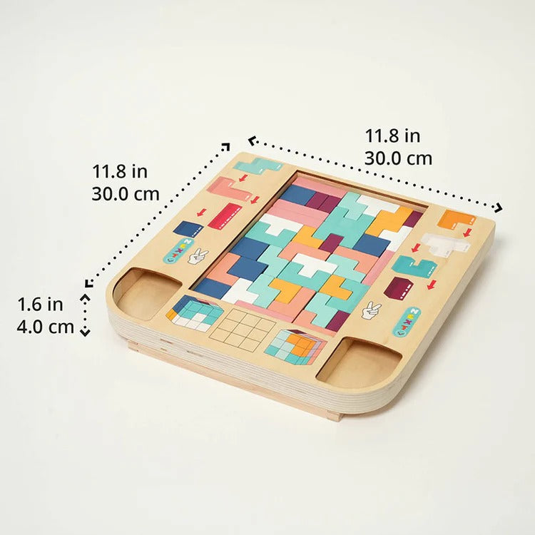 Tetris Montessori en bois