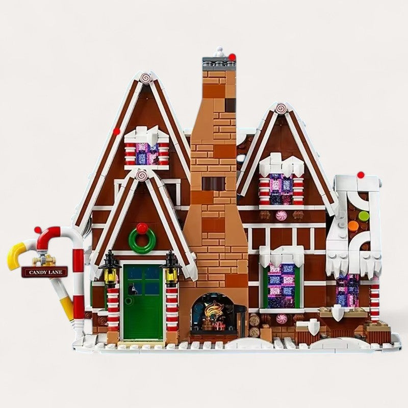 Maison Lego de Pain d'Épices Montessori