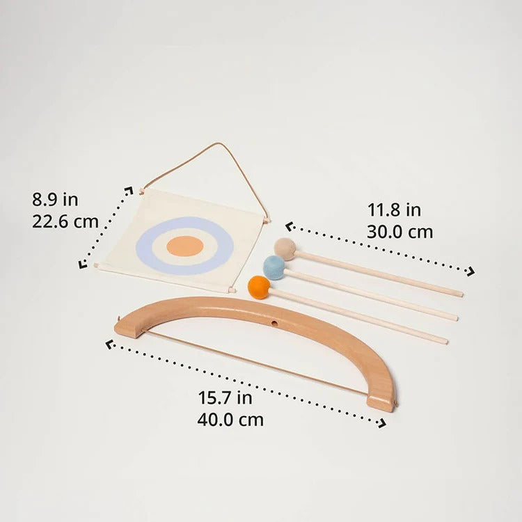 Kit d'arc et de flèches Montessori