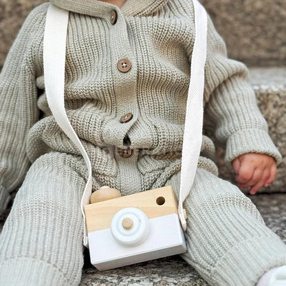 Appareil photo en bois Montessori