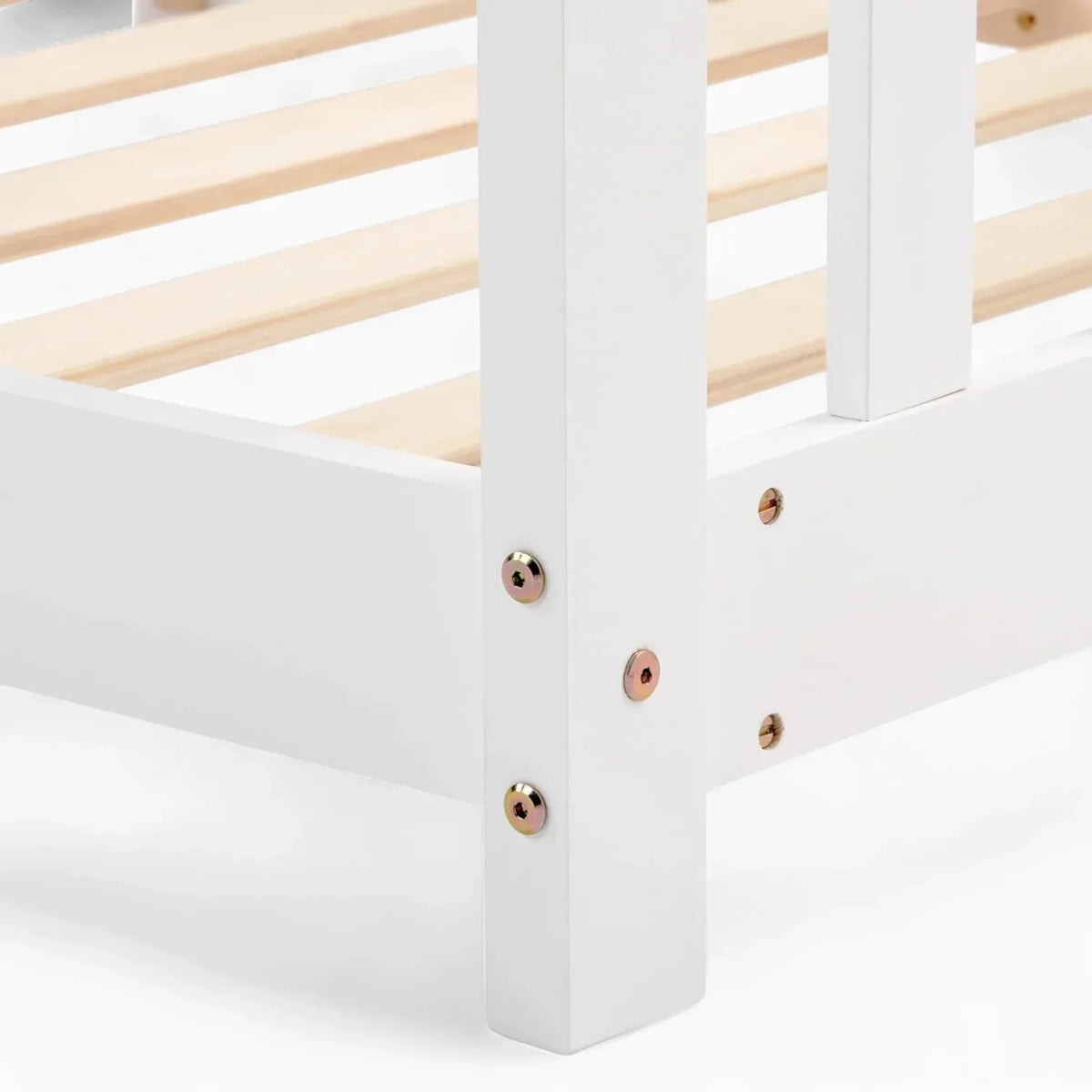 Lit cabane blanc en bois pour enfant Tilda Kids