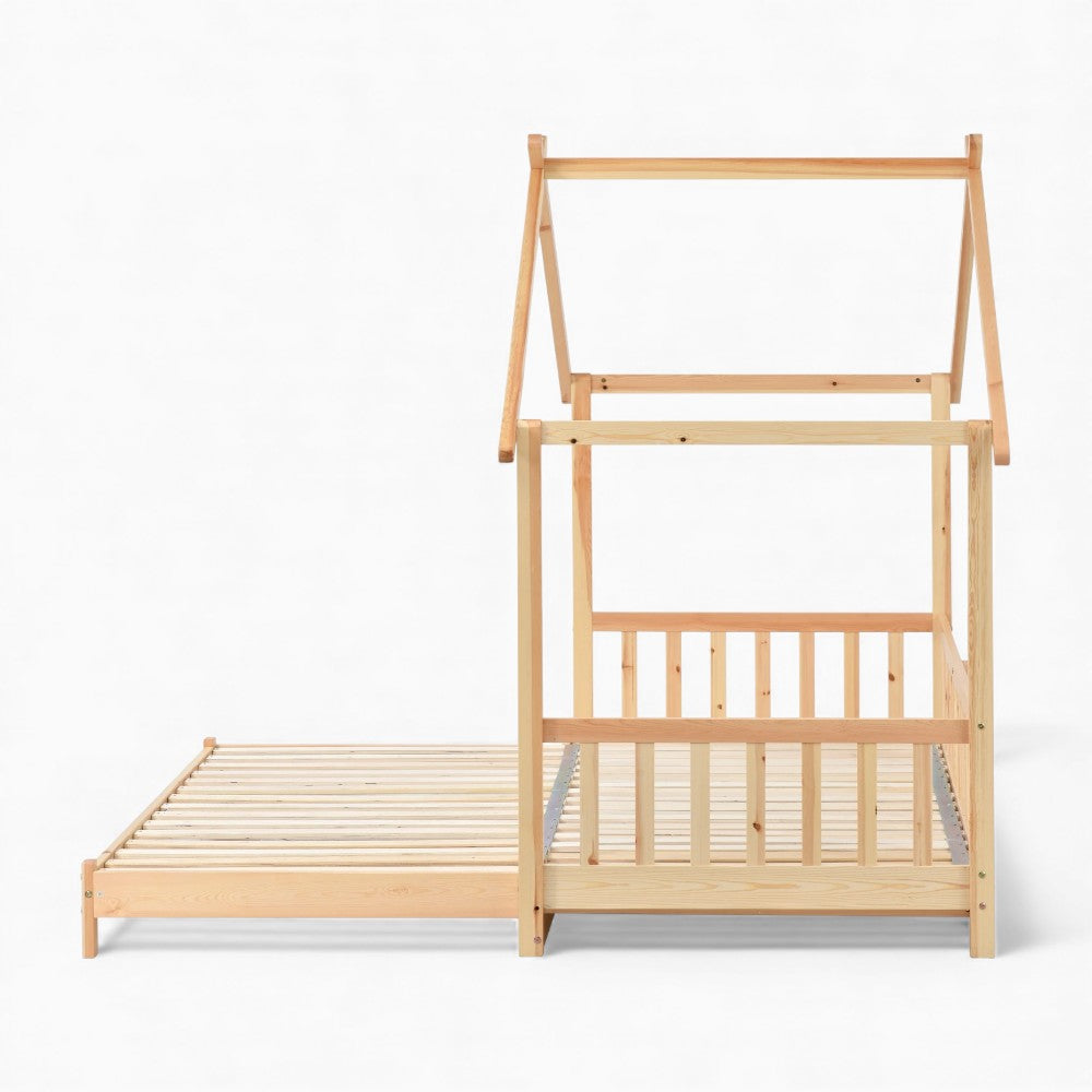 Lit cabane enfant en bois dépliable Tilda Kids