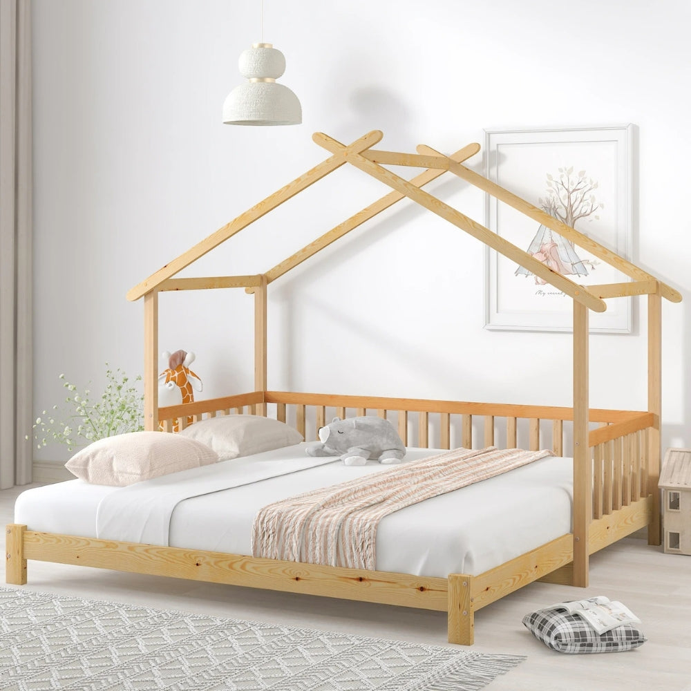 Lit cabane enfant en bois dépliable Tilda Kids