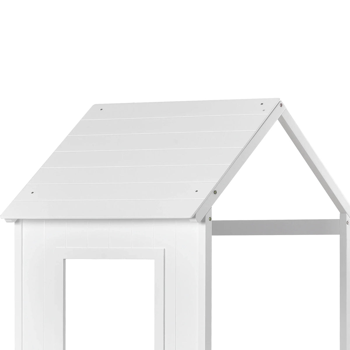Lit cabane superposé toit fille et garçon 90x200 Lilla Kids