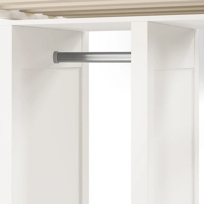 Lit mezzanine évolutif avec bureau et penderie Lilla Kids