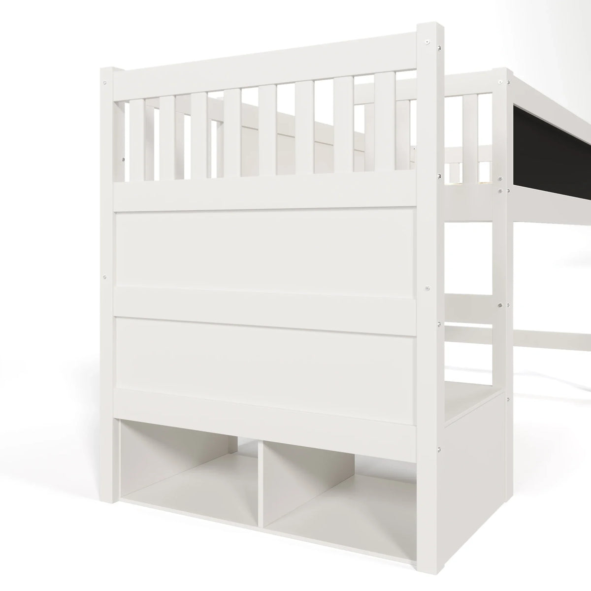 Lit superposé avec tableau blanc intégré 90x200 Lilla Kids
