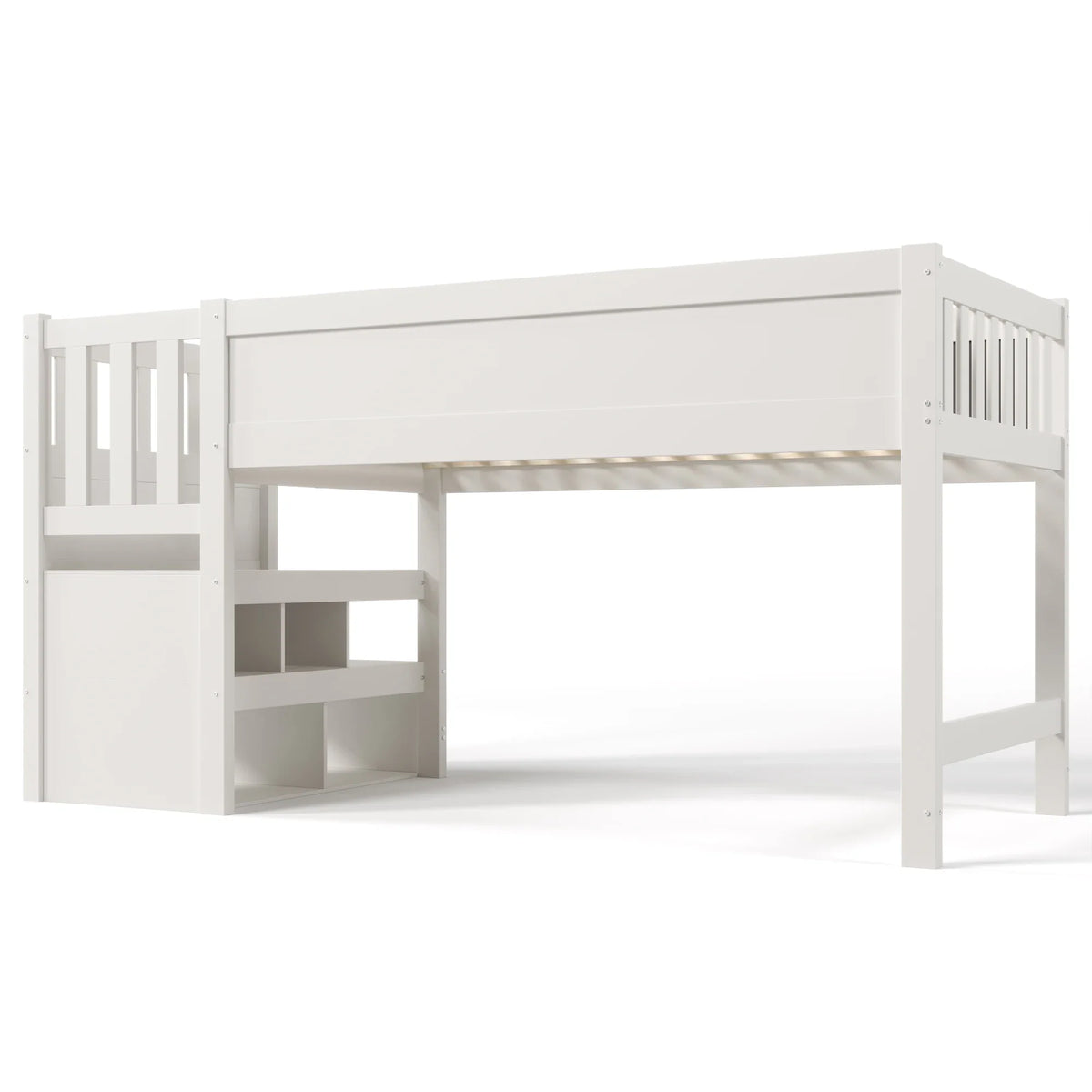 Lit superposé avec tableau blanc intégré 90x200 Lilla Kids