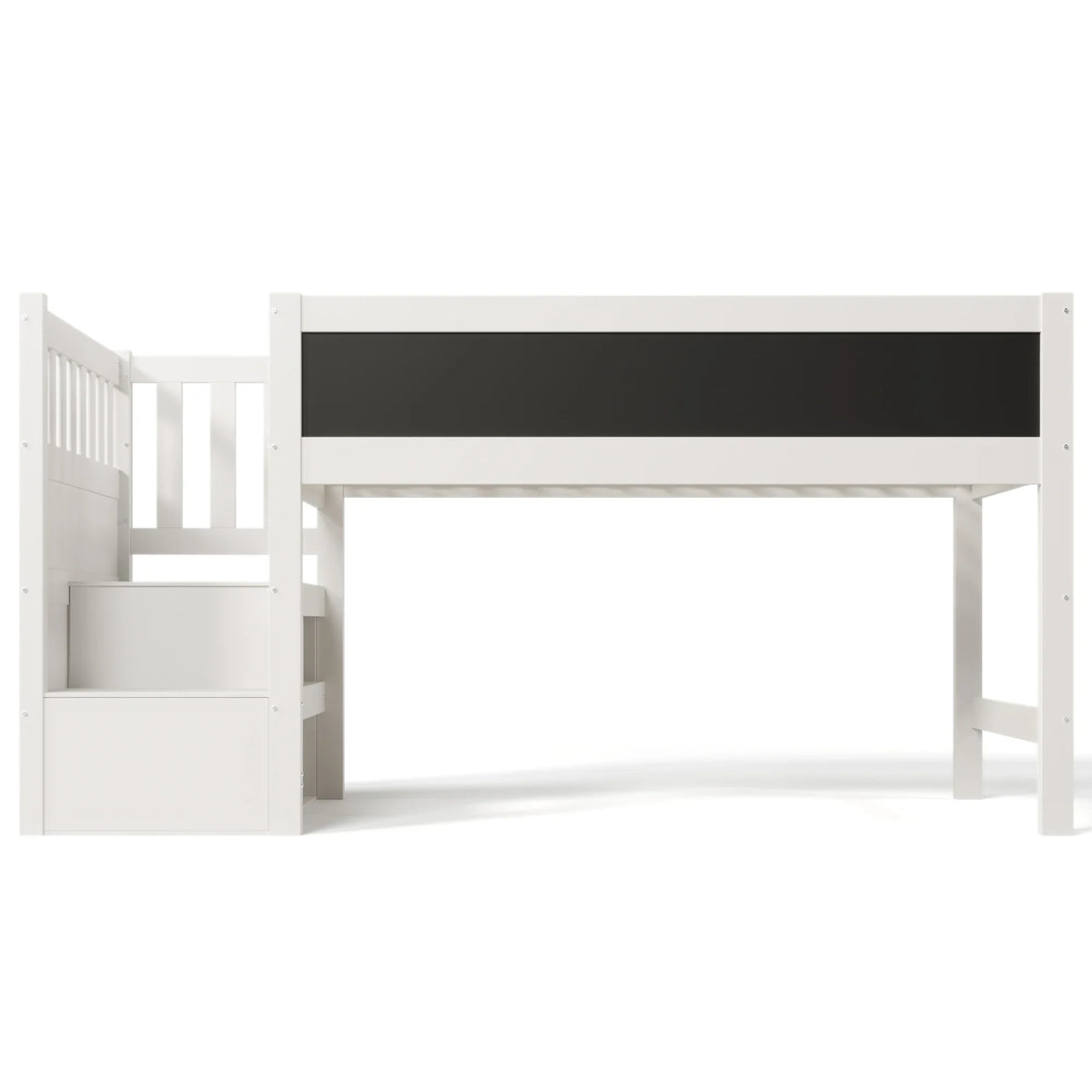 Lit superposé avec tableau blanc intégré 90x200 Lilla Kids