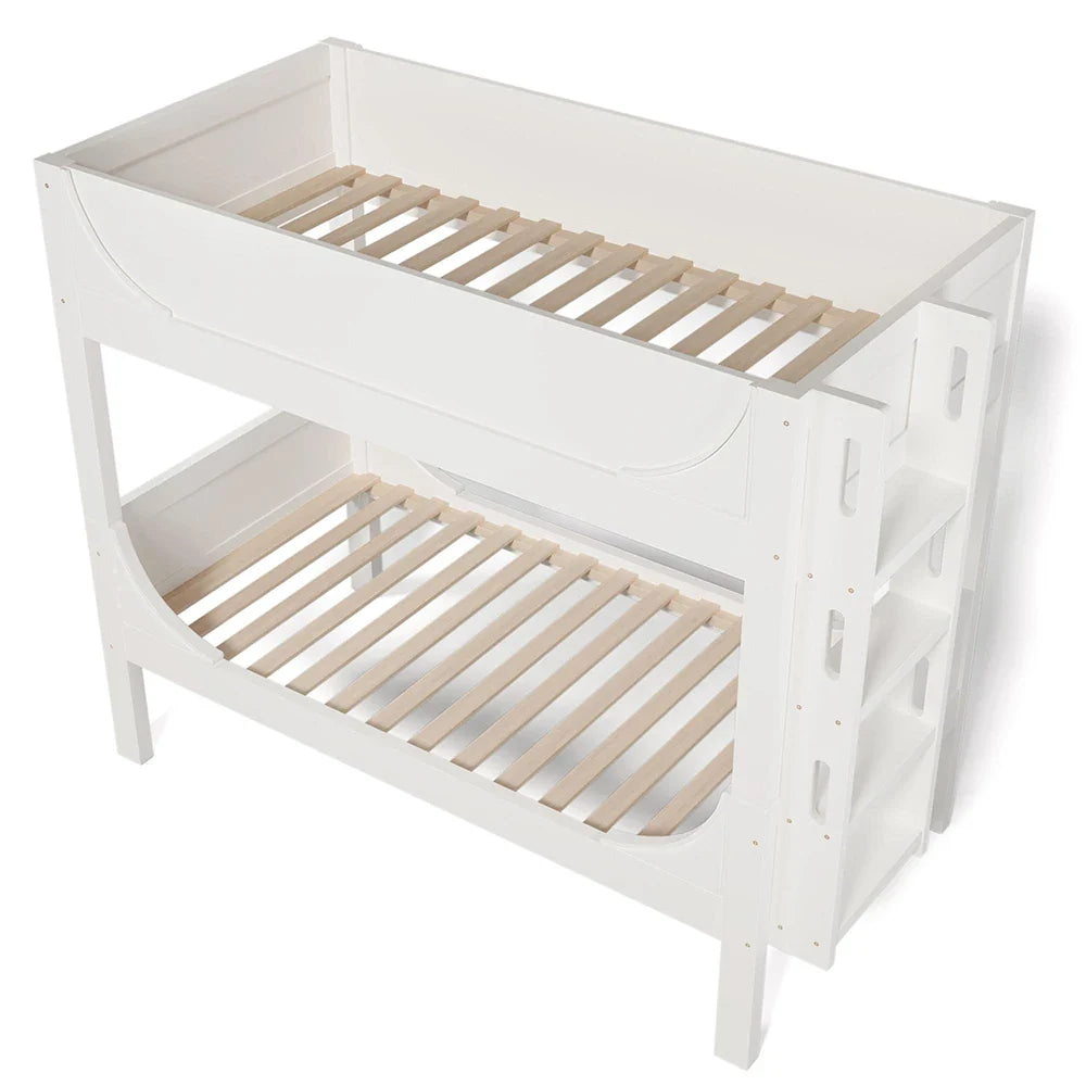 Lit superposé séparable forme luge étagère 90x200 Lilla Kids