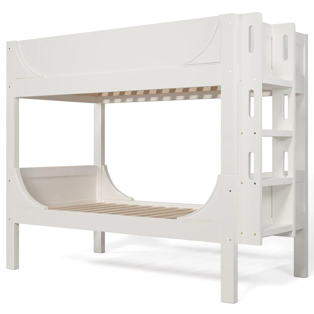 Lit superposé séparable forme luge étagère 90x200 Lilla Kids