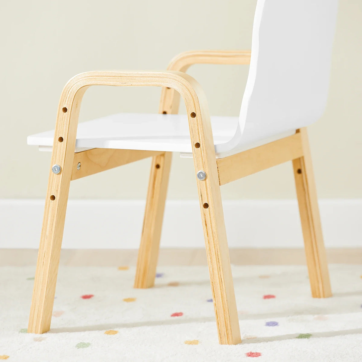 Lot de 2 chaises enfant réglables à accoudoirs Lilla Kids
