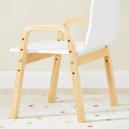 Lot de 2 chaises enfant réglables à accoudoirs Lilla Kids