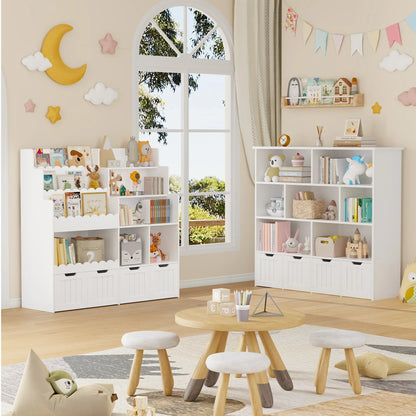 Meuble à jouets 4 tiroirs 6 cases 40x120 Lilla Kids
