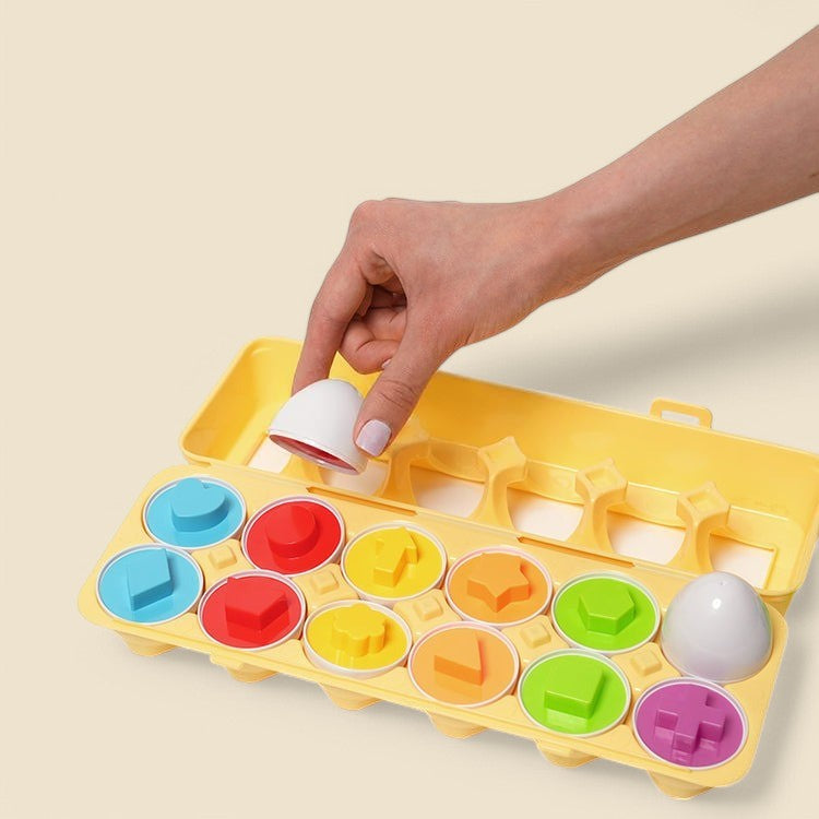 Œufs géométriques Montessori