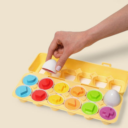 Œufs géométriques Montessori