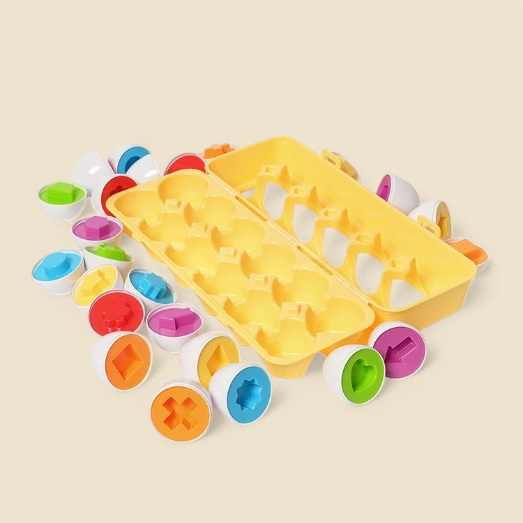 Œufs géométriques Montessori