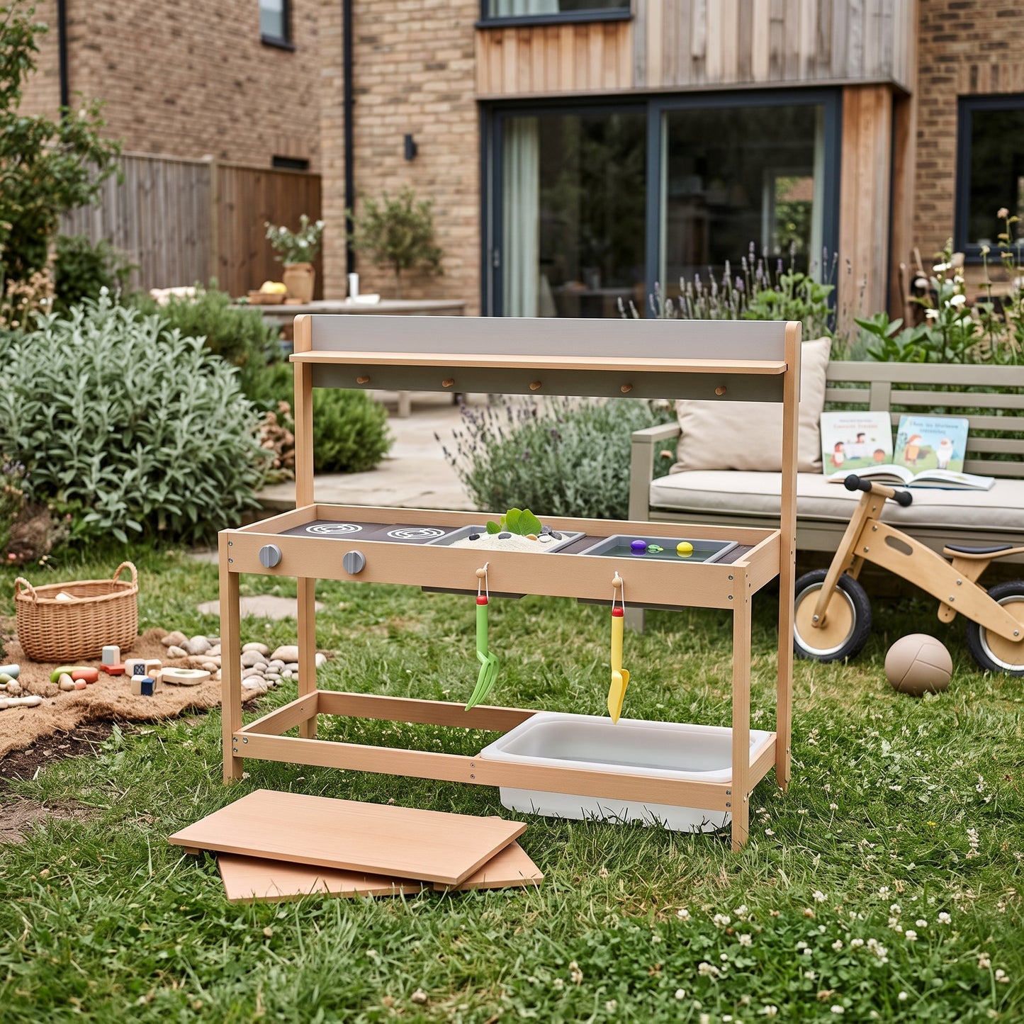 Cuisine extérieure Montessori