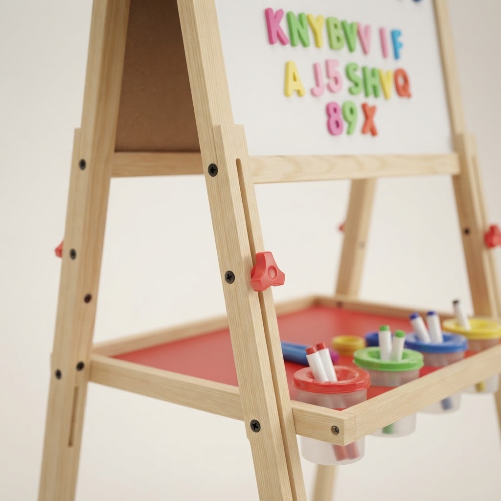 Tableau Montessori Double Face en Bois