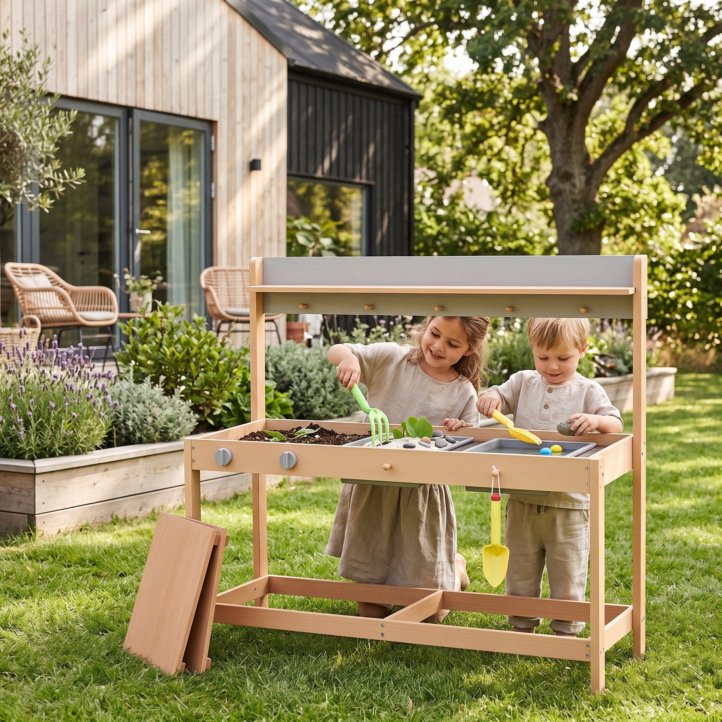 Cuisine extérieure Montessori